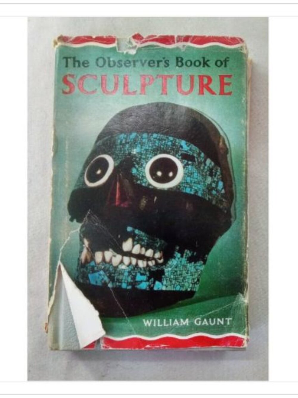 The Observer's Book of Sculpture William Gaunt Hardcover Vintage Novel Read